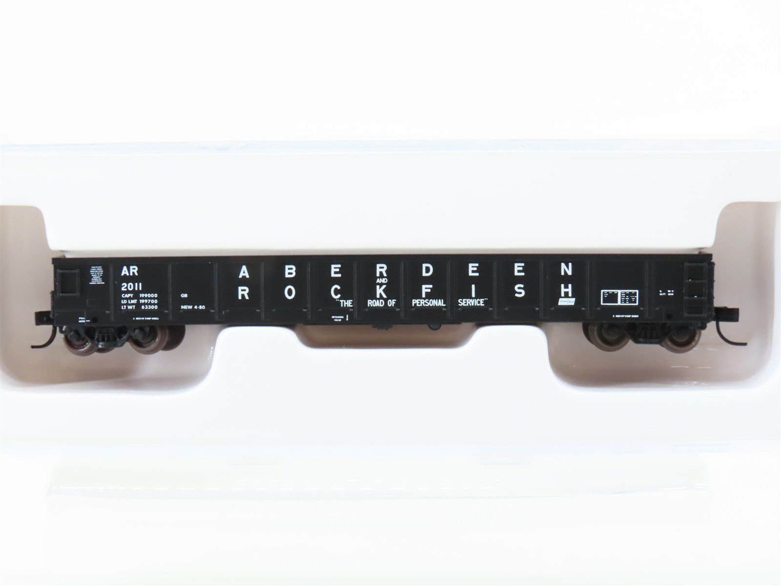 N Scale Atlas 45501 AR Aberdeen & Rockfish 52' 6