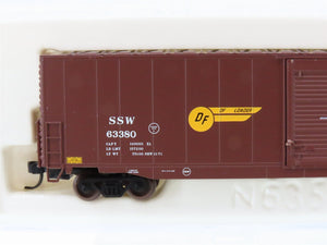 N Scale Atlas 37312 SSW Cotton Belt 60' Single Door Auto Parts Box Car #63380
