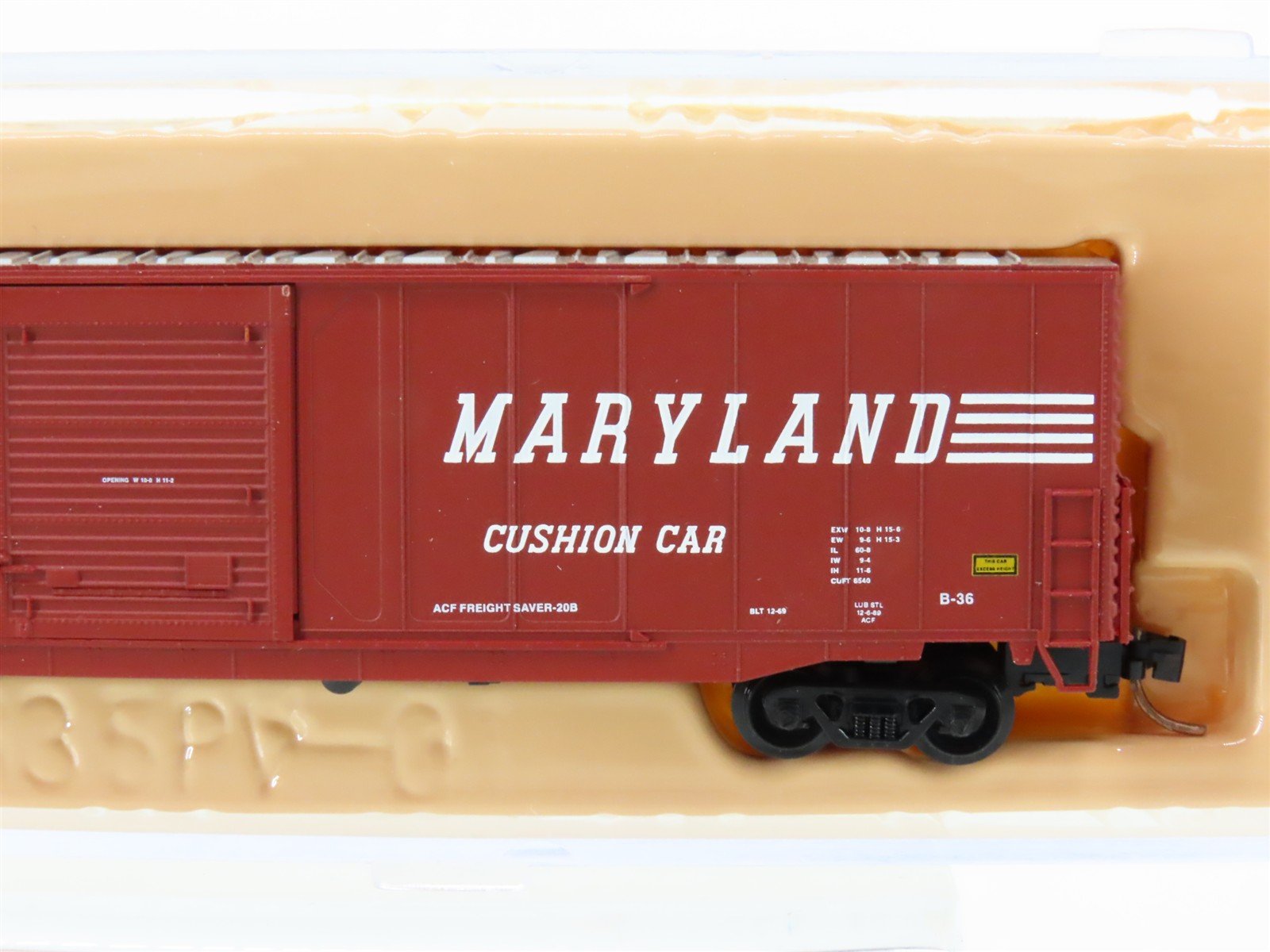N Scale Atlas 37262 WM Western Maryland 60' Auto Parts Box Car #495985