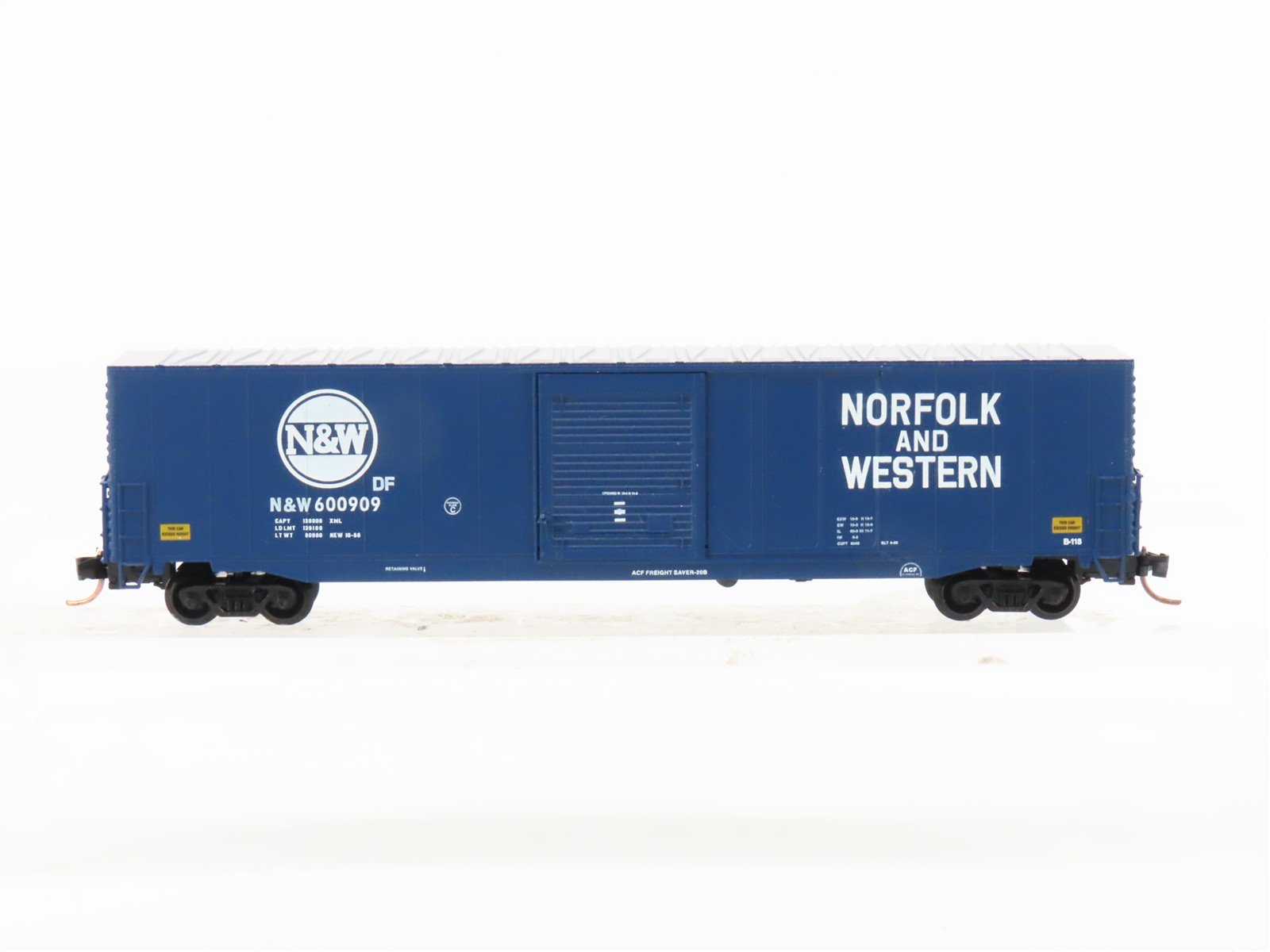 N Scale Atlas 37241 N&W Norfolk & Western 60' Auto Parts Box Car #600909