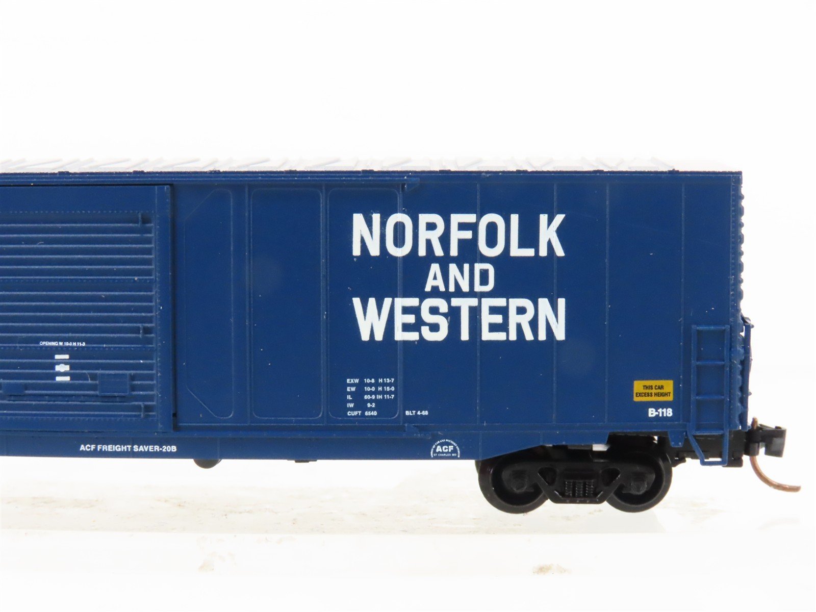 N Scale Atlas 37241 N&W Norfolk & Western 60' Auto Parts Box Car #600909