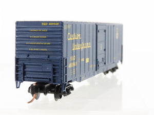 N Scale Atlas 37203 B&O Baltimore & Ohio Railroad 60' Auto Parts Box Car #489949