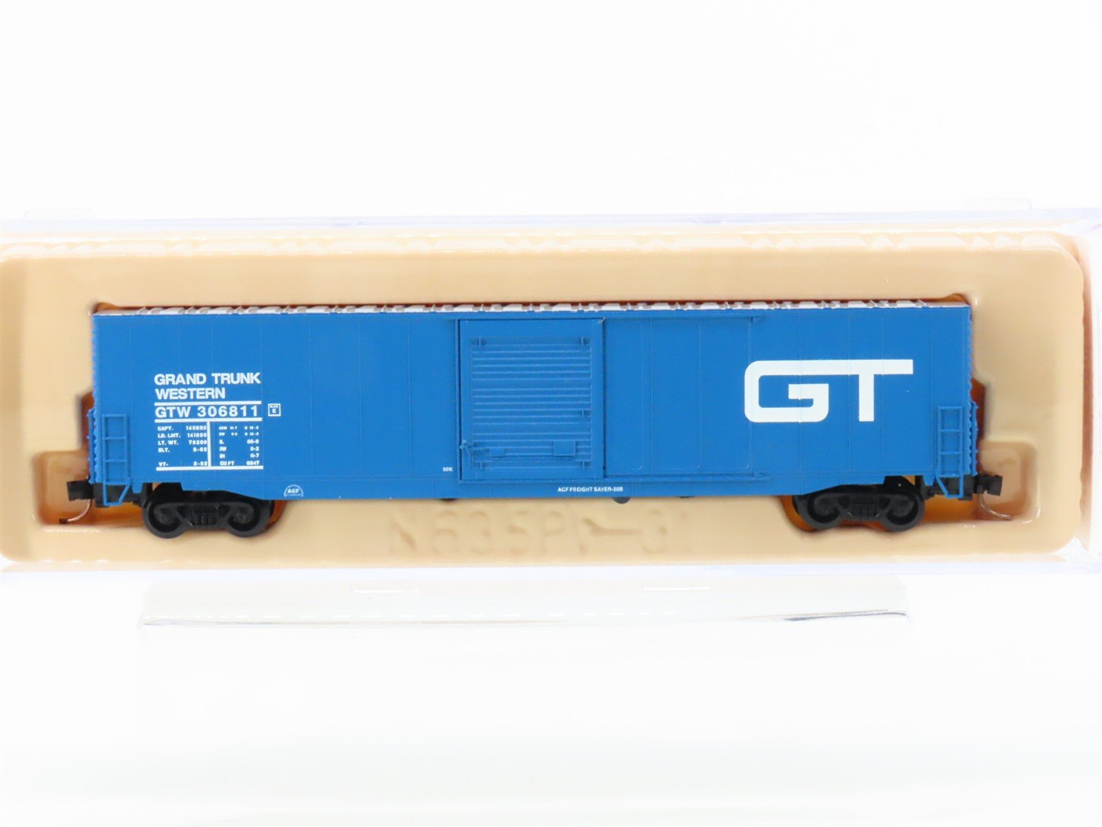 N Scale Atlas 37221 GTW Grand Trunk Western 60' Auto Parts Box Car #306811