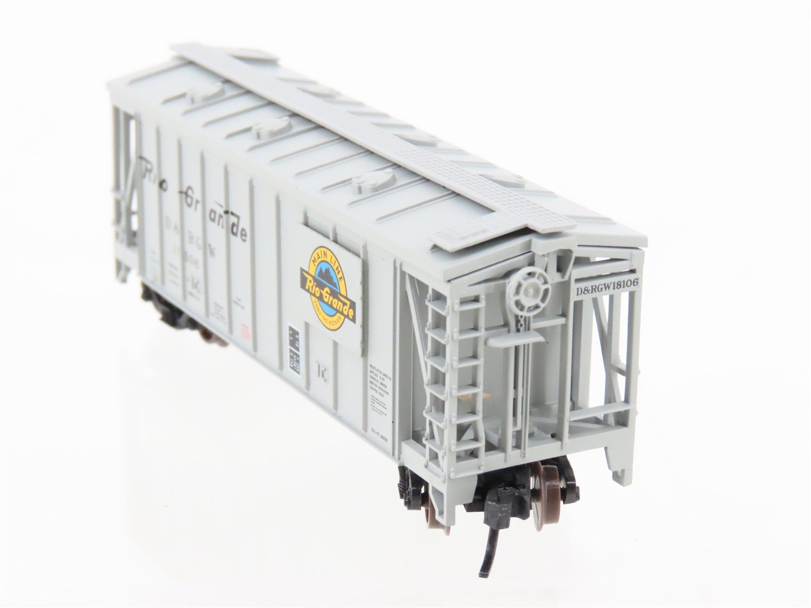 N Scale Atlas 38663 D&RGW Rio Grande GATX Airslide Covered Hopper #18106