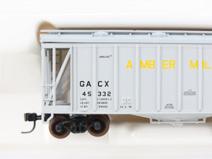 N Scale Atlas 38681 GACX Amber Milling GATX Airslide Covered Hopper #45332