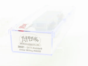 N Scale Atlas 38681 GACX Amber Milling GATX Airslide Covered Hopper #45332