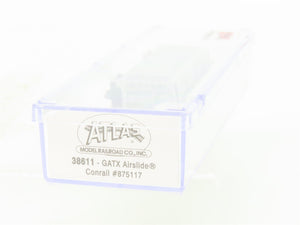 N Scale Atlas 38611 CR Conrail Railroad GATX Airside Covered Hopper #875117