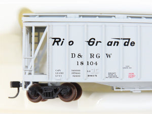 N Scale Atlas 38661 D&RGW Rio Grande GATX Airslide Covered Hopper #18104