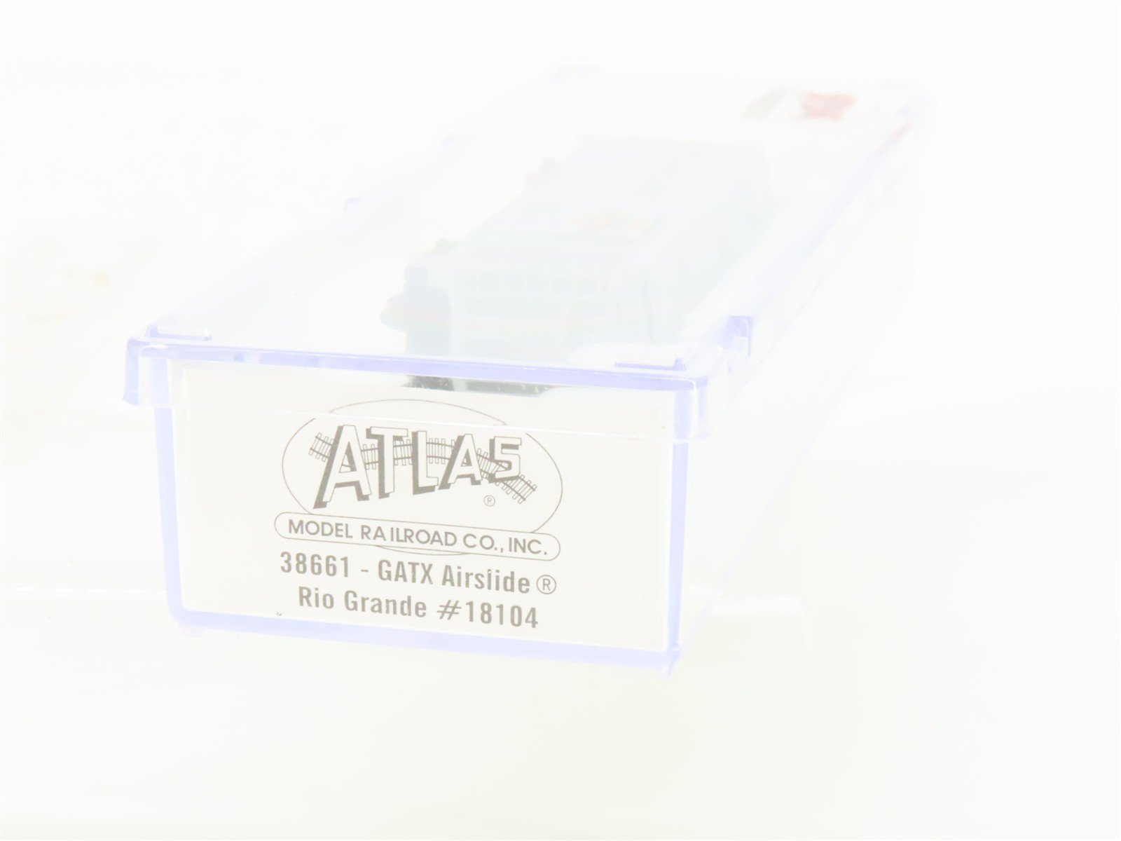 N Scale Atlas 38661 D&RGW Rio Grande GATX Airslide Covered Hopper #18104