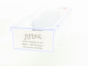 N Scale Atlas 38661 D&RGW Rio Grande GATX Airslide Covered Hopper #18104