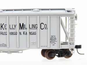 N Scale Atlas 38741 GACX WM Kelly Milling Co GATX Airslide Covered Hopper #45093