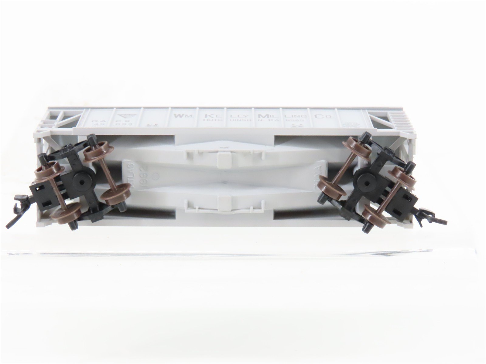 N Scale Atlas 38741 GACX WM Kelly Milling Co GATX Airslide Covered Hopper #45093
