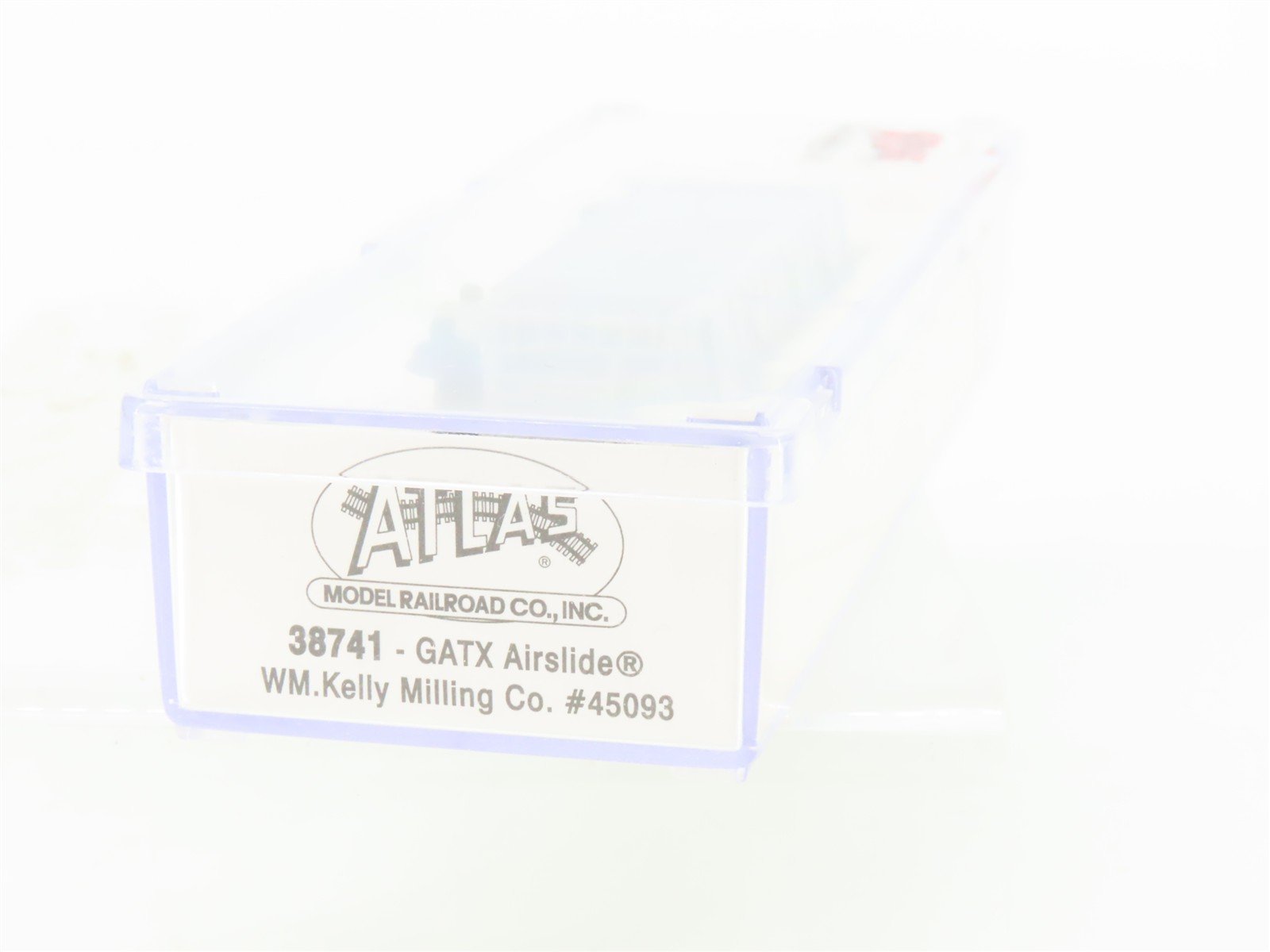 N Scale Atlas 38741 GACX WM Kelly Milling Co GATX Airslide Covered Hopper #45093