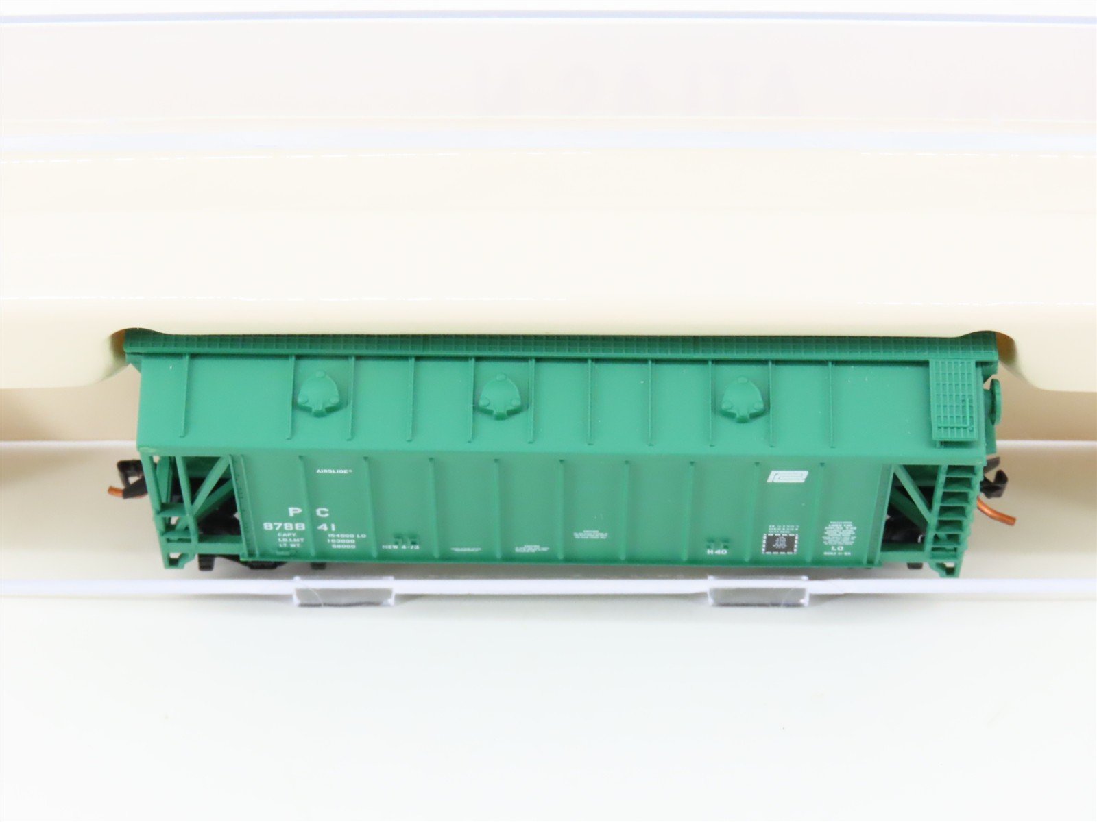 N Scale Atlas Trainman 38771A PC Penn Central 40' Airside Hopper #878841