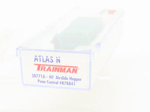 N Scale Atlas Trainman 38771A PC Penn Central 40' Airside Hopper #878841