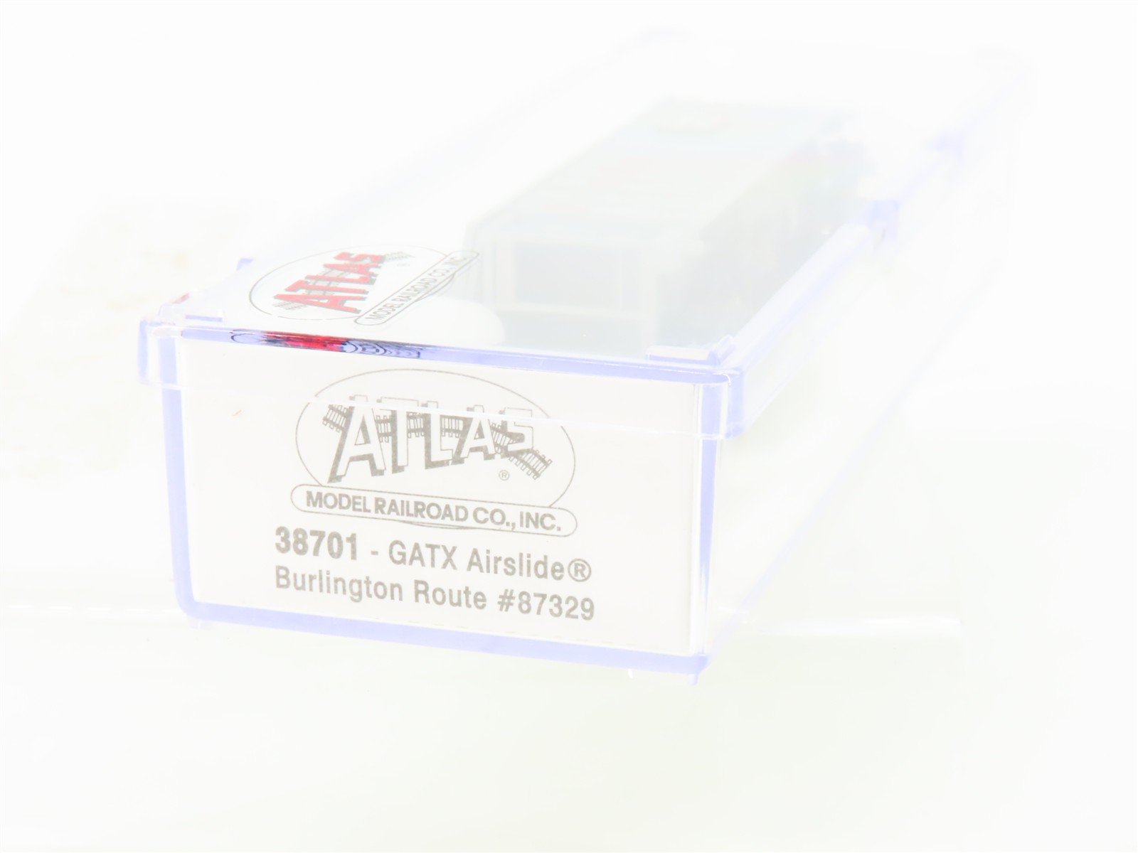 N Scale Atlas 38701 CB&Q Burlington Route GATX Airslide Covered Hopper #87329