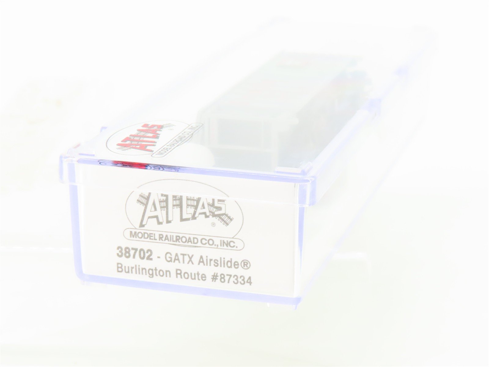 N Scale Atlas 38702 CB&Q Burlington Route GATX Airslide Covered Hopper #87334