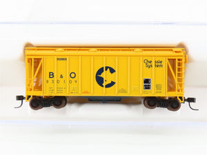 N Scale Atlas 38711 B&O Chessie System GATX Airslide Covered Hopper #830109