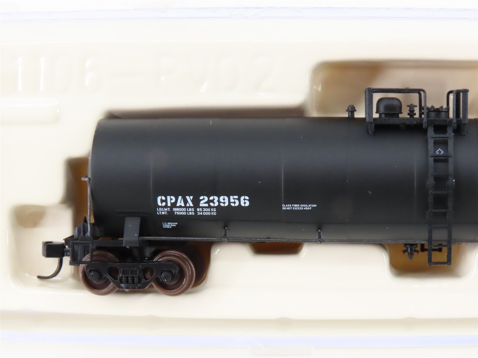 N Scale Atlas 30823 CPAX Citgo Petroleun ACF 23,500 Gallon Tank Car #23956