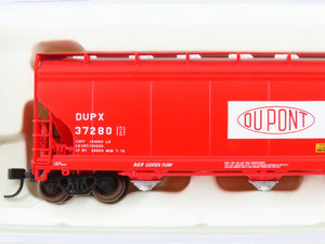N Scale Atlas 50000013 DUPX Dupont Alathon 4-Bay Covered Hopper #37280