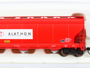 N Scale Atlas 50000013 DUPX Dupont Alathon 4-Bay Covered Hopper #37280