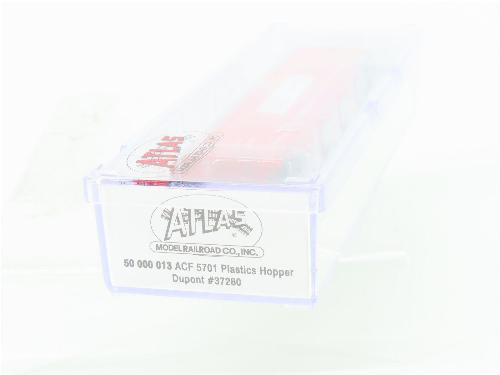 N Scale Atlas 50000013 DUPX Dupont Alathon 4-Bay Covered Hopper #37280