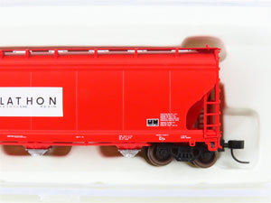 N Scale Atlas 50000012 DUPX Dupont Alathon 4-Bay Covered Hopper #37234