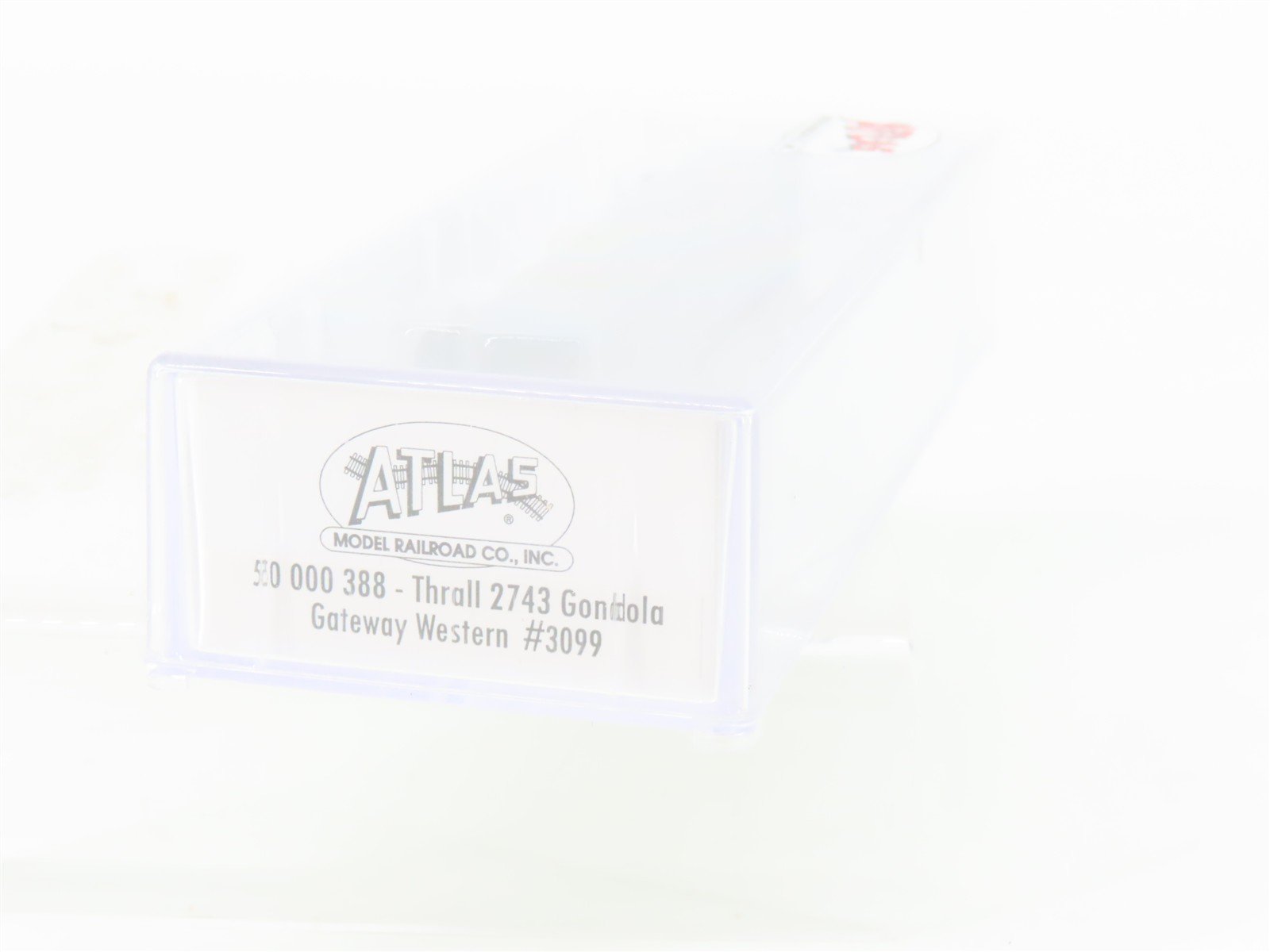 N Scale Atlas 50000388 GWWR Gateway Western Thrall Open Gondola #3099