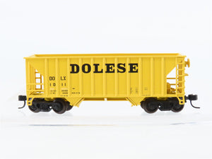 N Scale Atlas 50005379 DOLX Dolese 2-Bay Open Hopper #1011