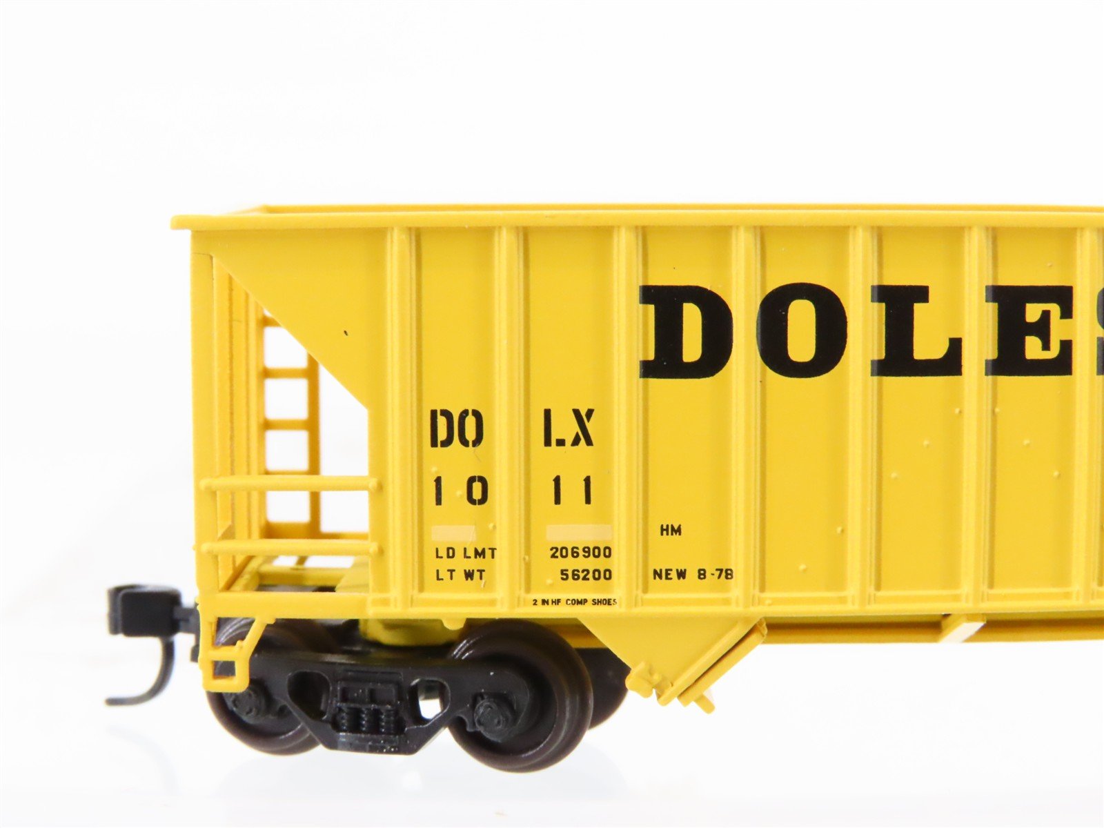 N Scale Atlas 50005379 DOLX Dolese 2-Bay Open Hopper #1011