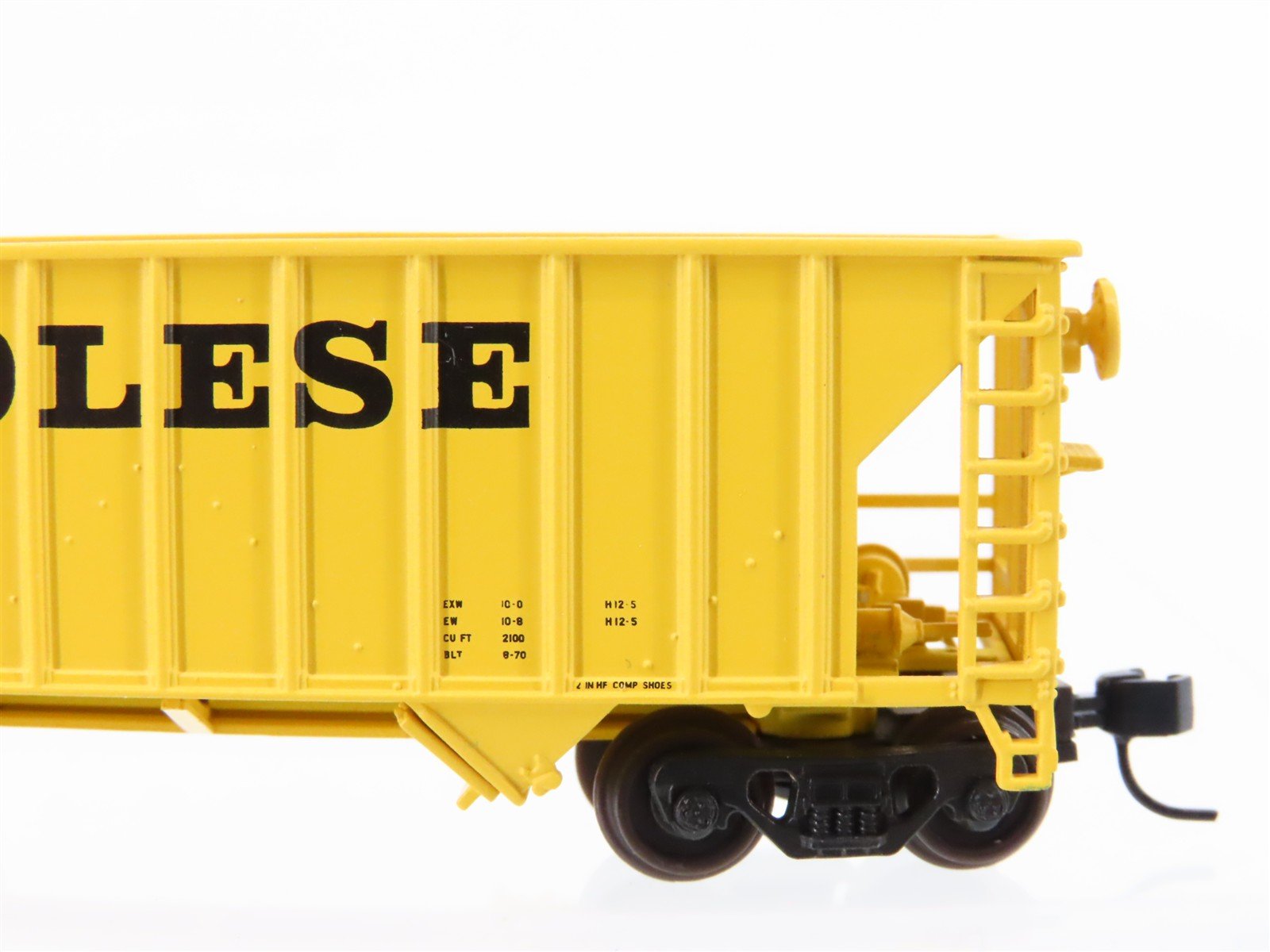 N Scale Atlas 50005379 DOLX Dolese 2-Bay Open Hopper #1011