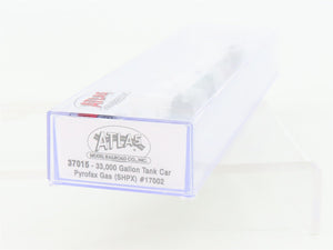 N Scale Atlas 37015 SHPX Pyrofax Gas 33,000 Gallon Tank Car #17002