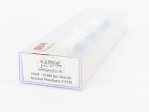 N Scale Atlas 37041 SHPX Technical Propellants 33,000 Gallon Tank Car #18783