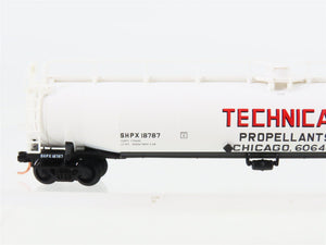 N Scale Atlas 37043 SHPX Technical Propellants 33,000 Gallon Tank Car #18787