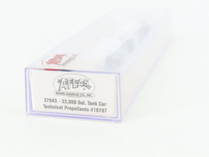 N Scale Atlas 37043 SHPX Technical Propellants 33,000 Gallon Tank Car #18787