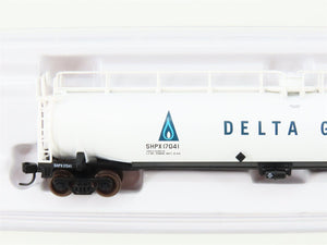 N Scale Atlas 37152 SHPX Delta Gas Inc. 33,000 Gallon Tank Car #17041