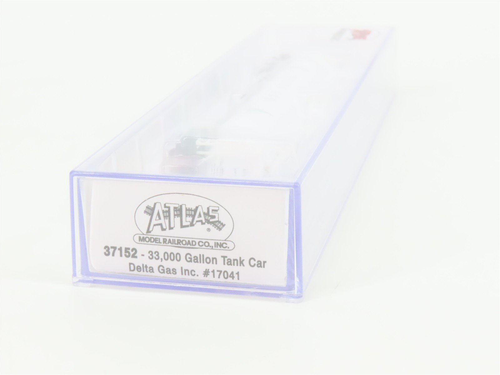 N Scale Atlas 37152 SHPX Delta Gas Inc. 33,000 Gallon Tank Car #17041