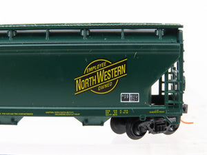 N Scale Atlas CNW Chicago & North Western 2-Bay Covered Hopper #96726