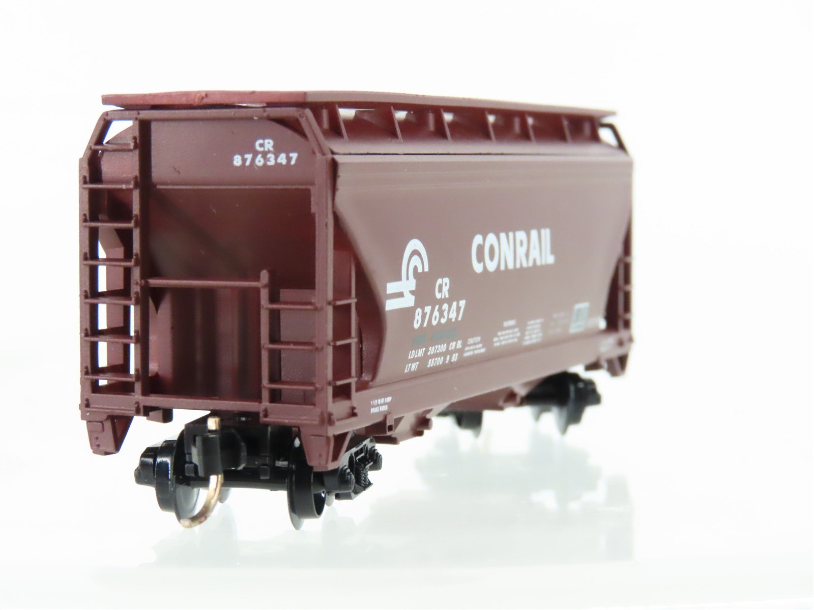 N Scale Atlas CR Conrail 2-Bay Covered Hopper #876347