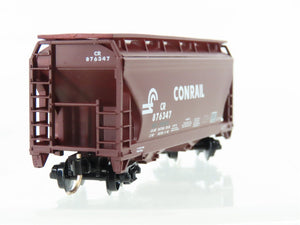 N Scale Atlas CR Conrail 2-Bay Covered Hopper #876347