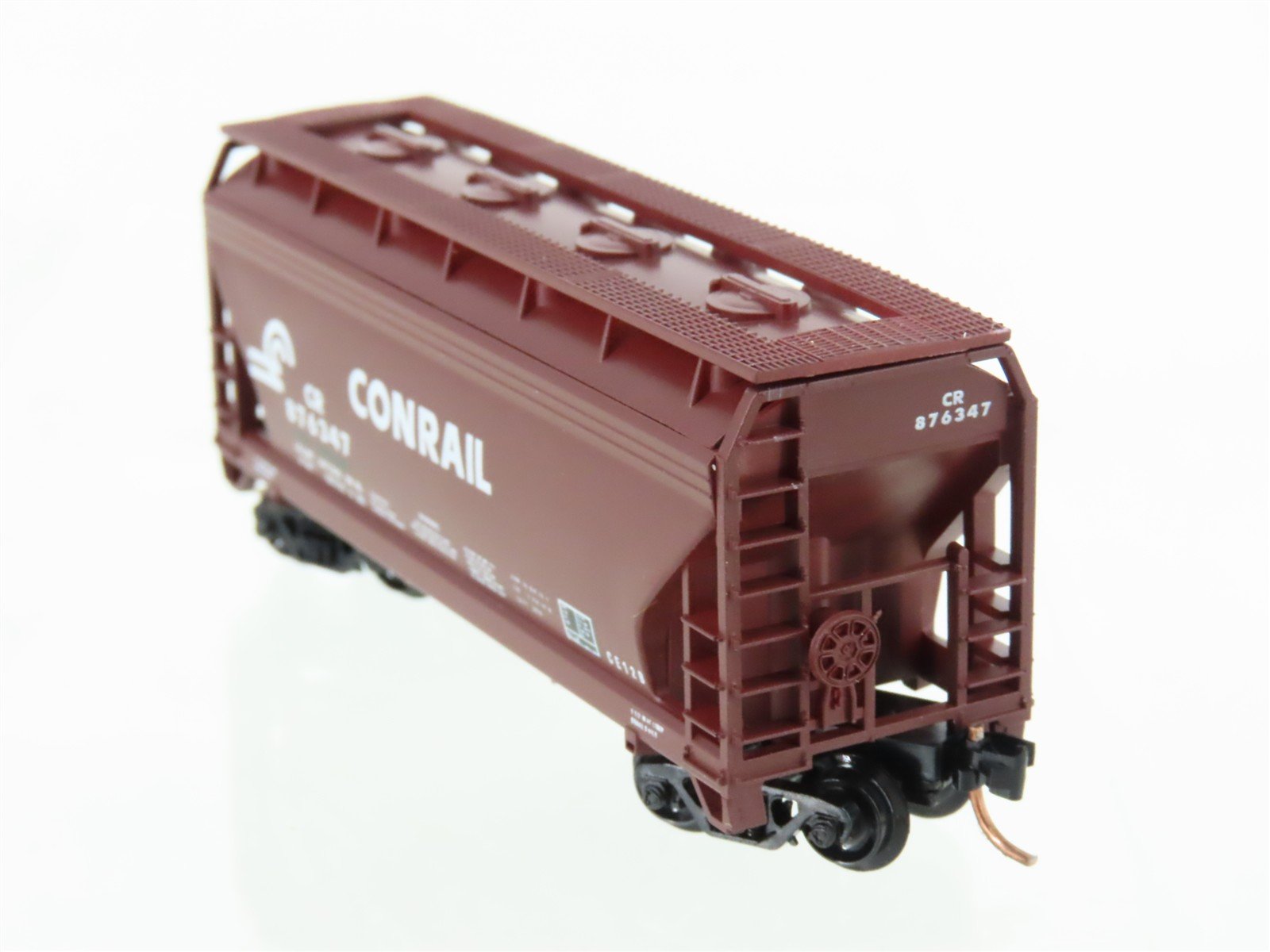N Scale Atlas CR Conrail 2-Bay Covered Hopper #876347