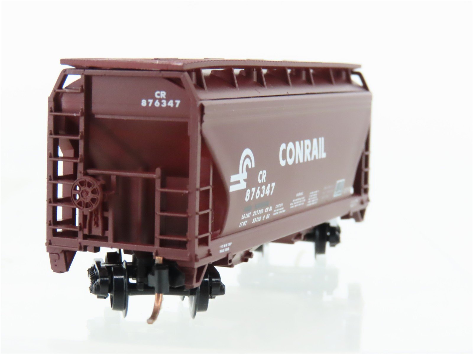 N Scale Atlas CR Conrail 2-Bay Covered Hopper #876347