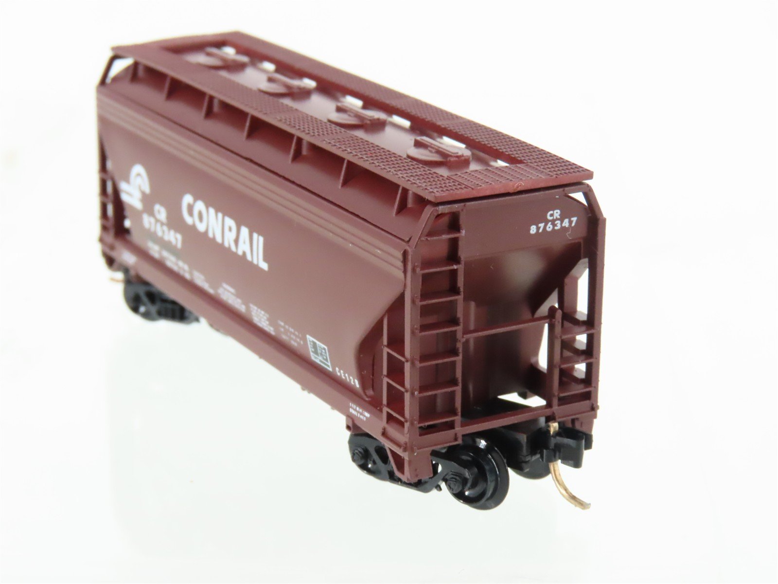 N Scale Atlas CR Conrail 2-Bay Covered Hopper #876347