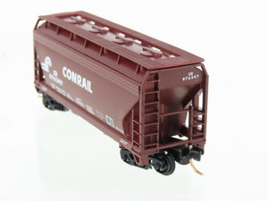 N Scale Atlas CR Conrail 2-Bay Covered Hopper #876347