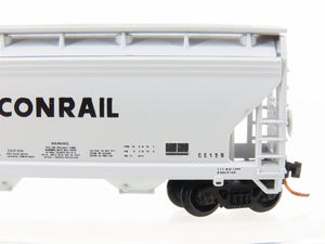 N Scale Atlas CR Conrail Railroad 2-Bay Covered Hopper #876361