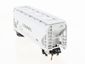 N Scale Atlas CR Conrail Railroad 2-Bay Covered Hopper #876361