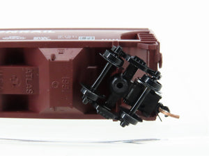 N Scale Atlas CR Conrail Railroad 2-Bay Covered Hopper #876322