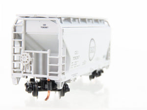 N Scale Atlas CEI Chicago & Eastern Illinois 2-Bay Covered Hopper #706387