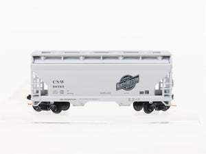 N Scale Atlas CNW Chicago & North Western Railroad 2-Bay Covered Hopper #96767