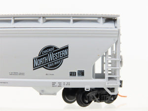 N Scale Atlas CNW Chicago & North Western Railroad 2-Bay Covered Hopper #96767